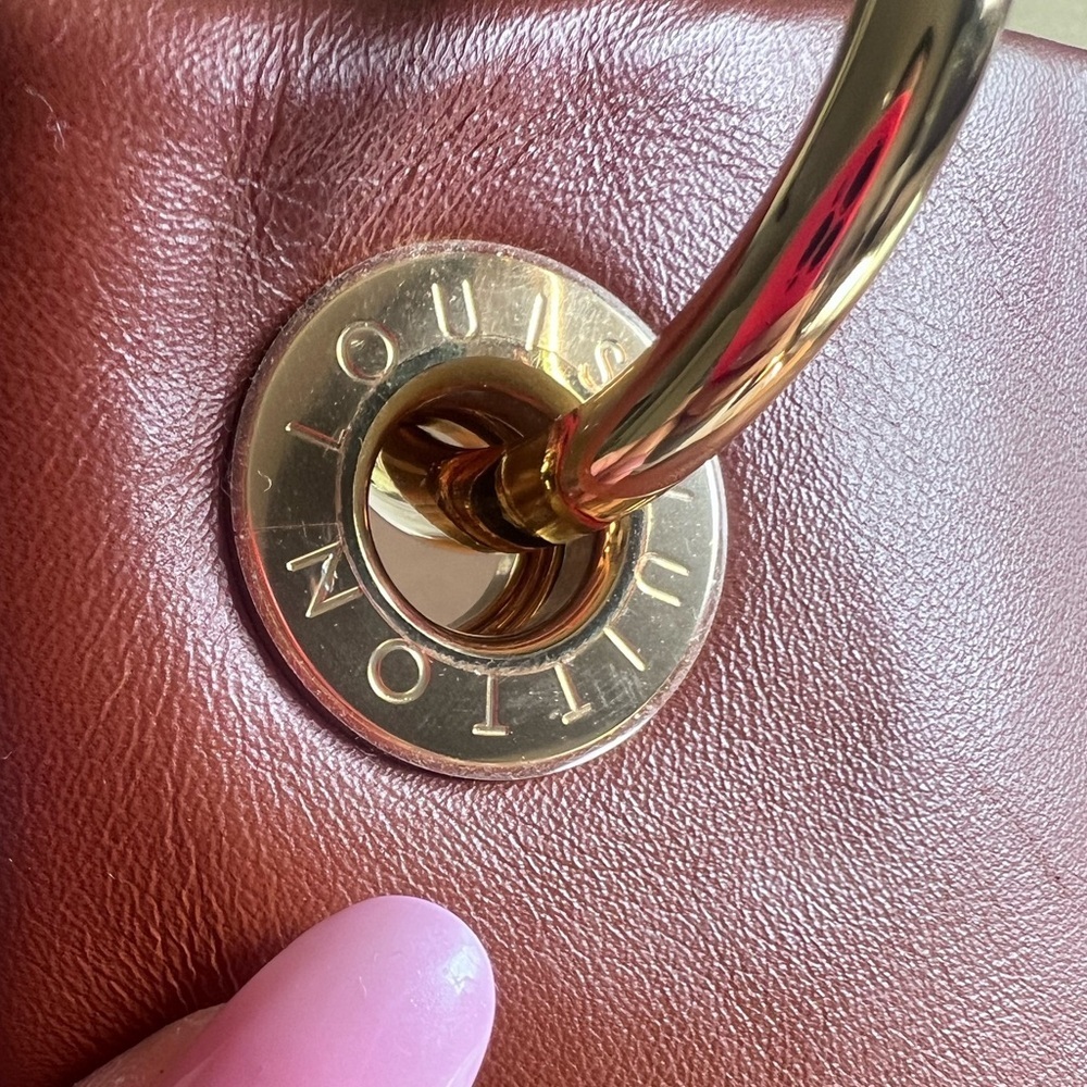 Louis Vuitton GM TUILERIES BESACE HOBO Monogram Camel Leather Shoulder Tote Bag - Picture 4 of 14